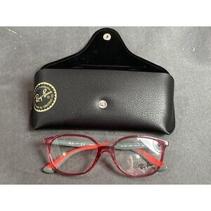 Ray-Ban RB1598 3886 OPTICS KIDS Eyeglasses Transparent 49-16-130 DEMO FRAMES